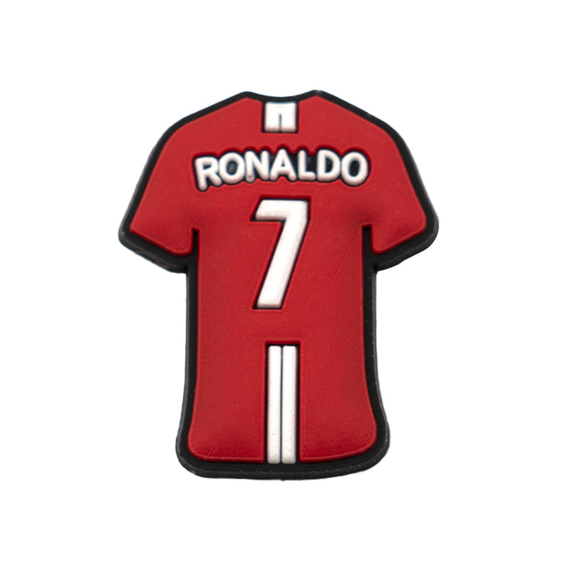 Inspirado en los adornos para zapatos de fútbol