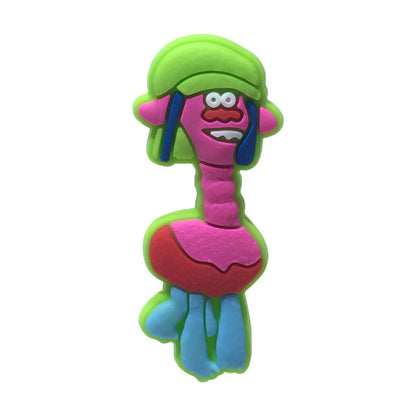 Inspirado en los adornos para zapatos de Trolls