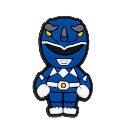 Inspirado en los adornos para zapatos de los Power Rangers