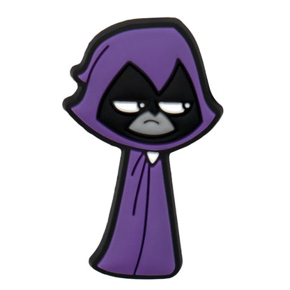 Inspirado en los adornos para zapatos de Teen Titan