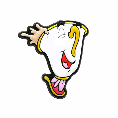 Inspirado en los adornos para zapatos de La Bella y la Bestia