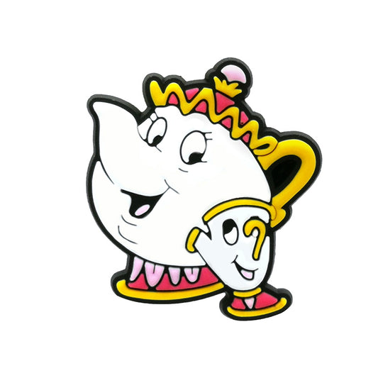 Inspired By Beauty & The Beast Shoe Charm's