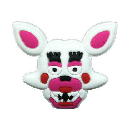 Inspirado en los adornos para zapatos de Five Nights of Freddy