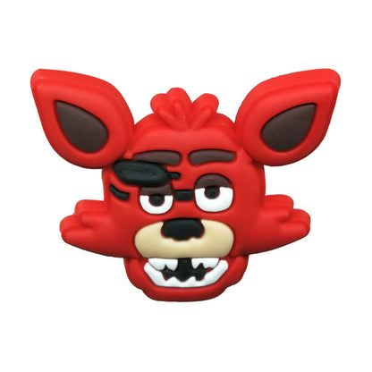 Inspirado en los adornos para zapatos de Five Nights of Freddy