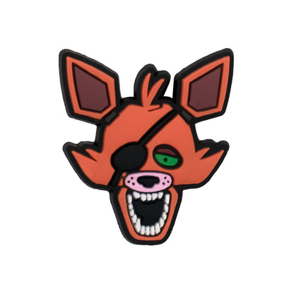 Inspirado en los adornos para zapatos de Five Nights of Freddy