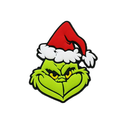 Inspirado en el dije para zapatos de El Grinch