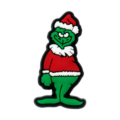 Inspirado en el dije para zapatos de El Grinch