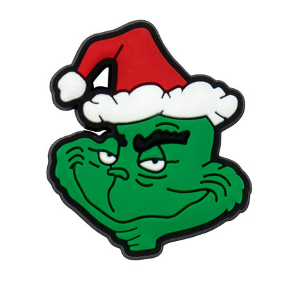 Inspirado en el dije para zapatos de El Grinch