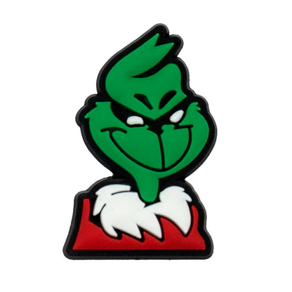 Inspirado en el dije para zapatos de El Grinch