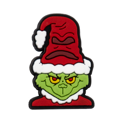 Inspirado en el dije para zapatos de El Grinch