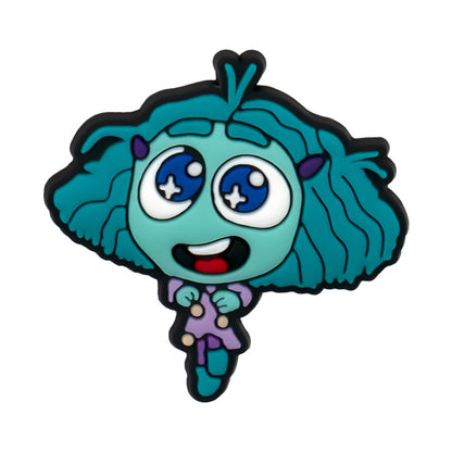 Inspirado en los adornos para zapatos de Inside Out