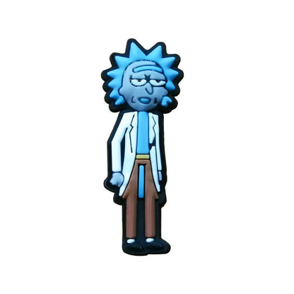 Inspirado en los adornos para zapatos de Rick &amp; Morty