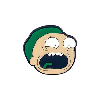 Inspirado en los adornos para zapatos de Rick &amp; Morty