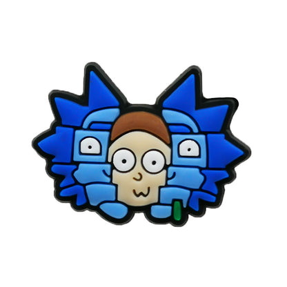 Inspirado en los adornos para zapatos de Rick &amp; Morty