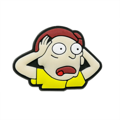 Inspirado en los adornos para zapatos de Rick &amp; Morty