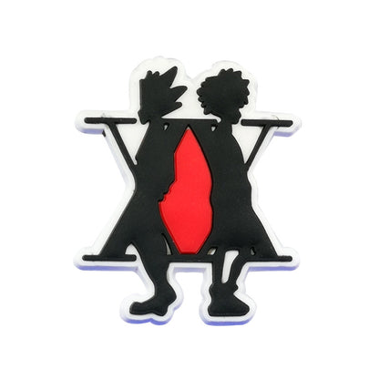 Inspirado en los adornos para zapatos de Hunter X Hunter