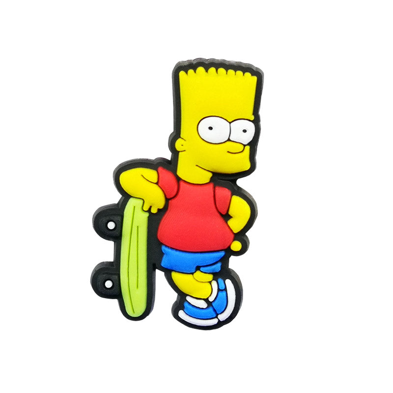 Inspirado en los adornos para zapatos de Los Simpson