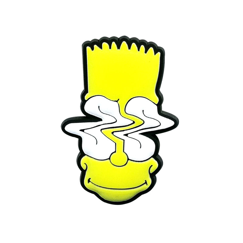 Inspirado en los adornos para zapatos de Los Simpson