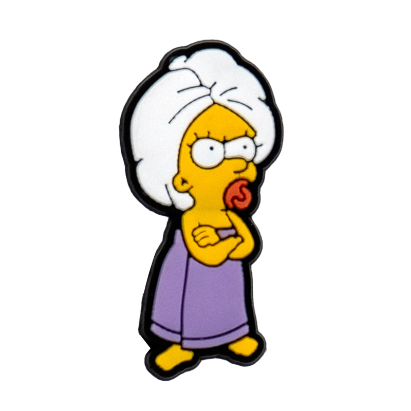 Inspirado en los adornos para zapatos de Los Simpson