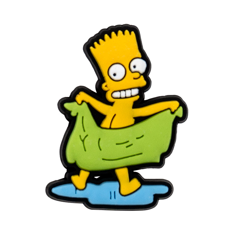 Inspirado en los adornos para zapatos de Los Simpson