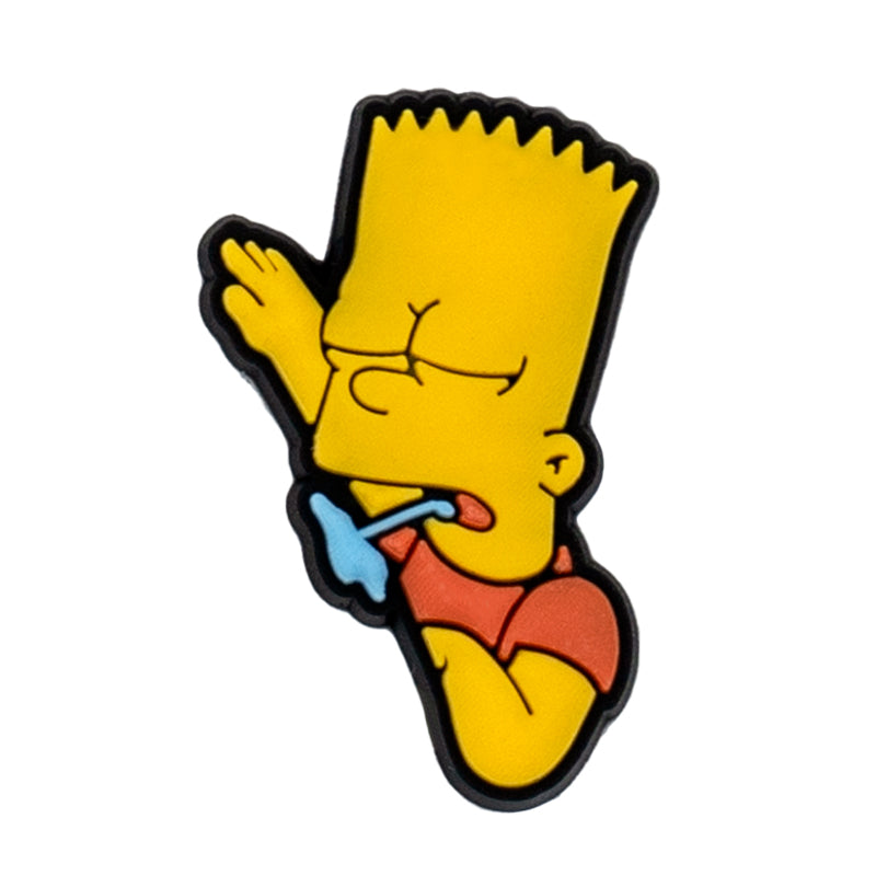 Inspirado en los adornos para zapatos de Los Simpson