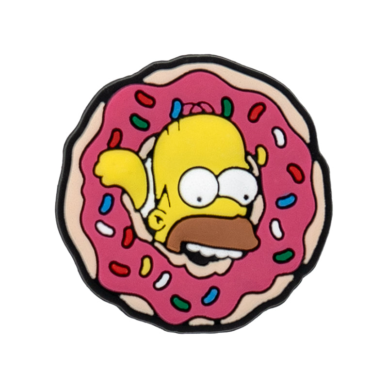 Inspirado en los adornos para zapatos de Los Simpson
