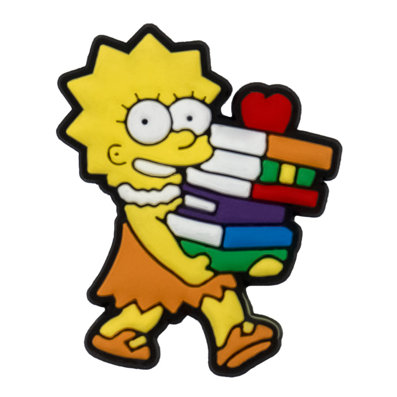 Inspirado en los adornos para zapatos de Los Simpson