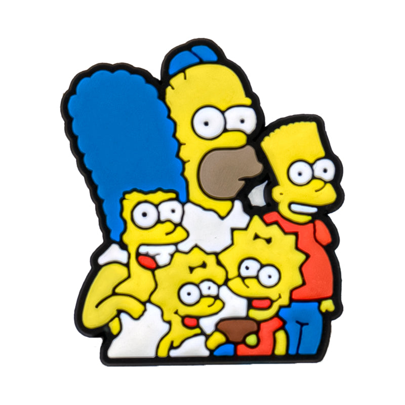 Inspirado en los adornos para zapatos de Los Simpson