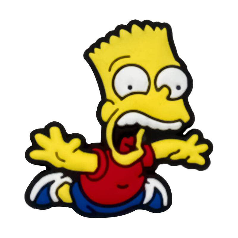 Inspirado en los adornos para zapatos de Los Simpson