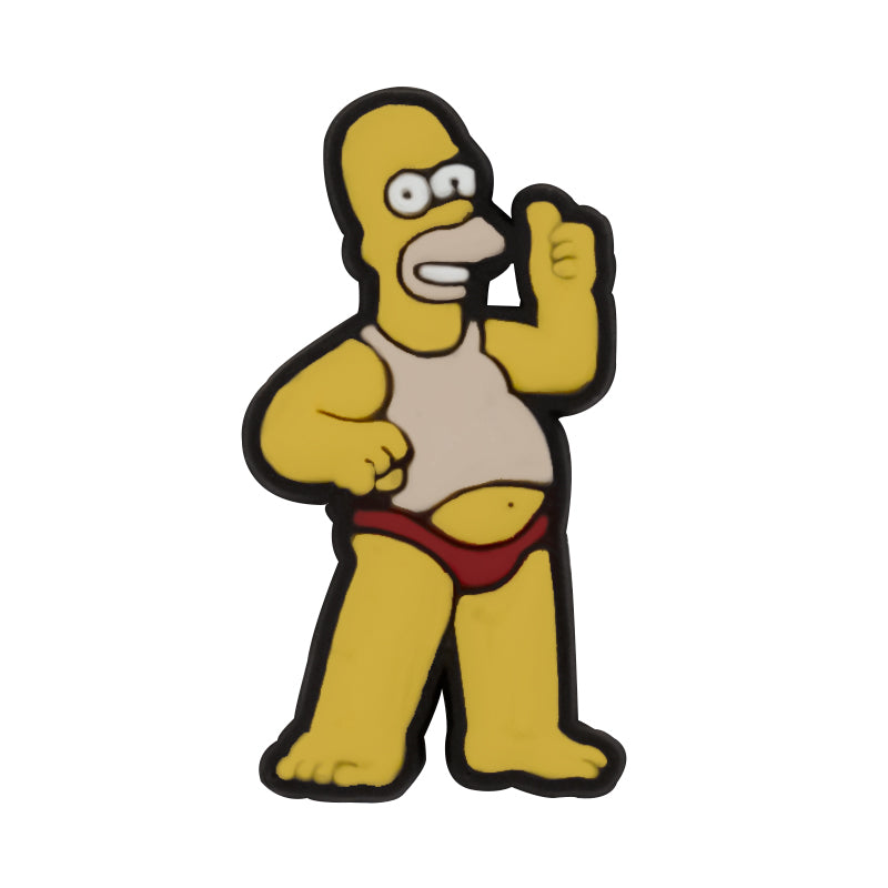 Inspirado en los adornos para zapatos de Los Simpson