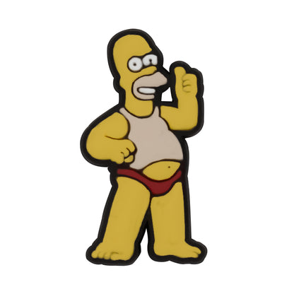 Inspired by The Simpson's Shoe Charm's