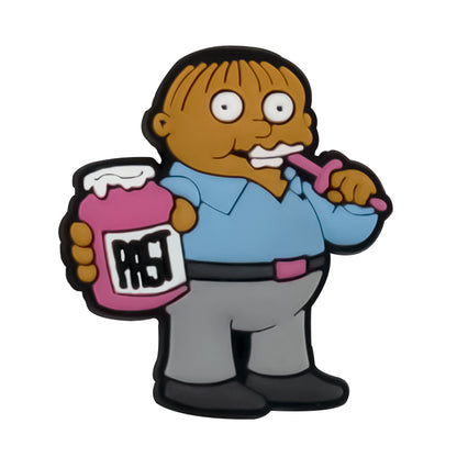 Inspired by The Simpson's Shoe Charm's