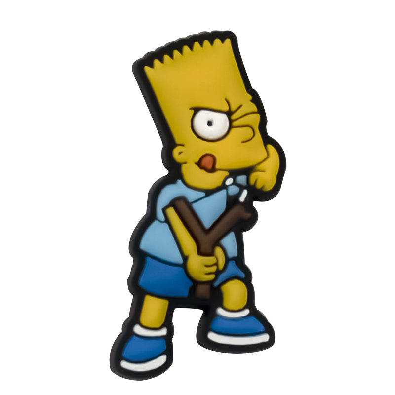 Inspirado en los adornos para zapatos de Los Simpson