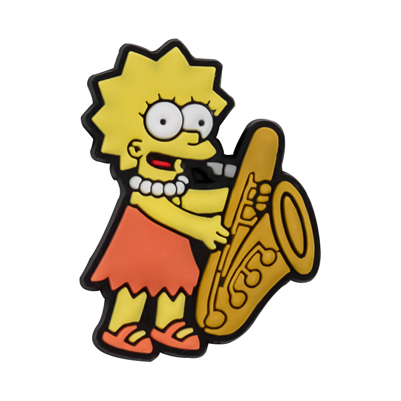 Inspirado en los adornos para zapatos de Los Simpson