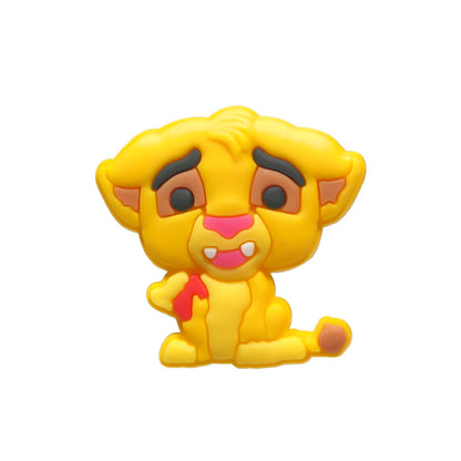 Inspirado en los adornos para zapatos del Rey León