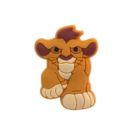 Inspirado en los adornos para zapatos del Rey León