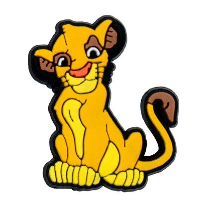 Inspirado en los adornos para zapatos del Rey León