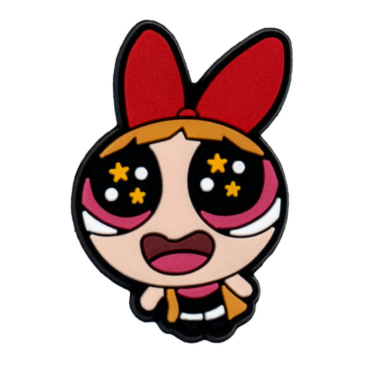 Inspired by Blossom Powerpuff Girls Style Shoe Charm's