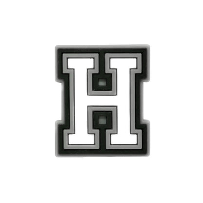 Charms para zapatos con letras blancas