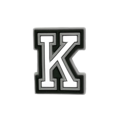 Charms para zapatos con letras blancas