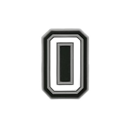 Charms para zapatos con letras blancas