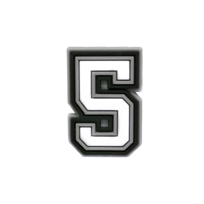 Charms para zapatos con letras blancas