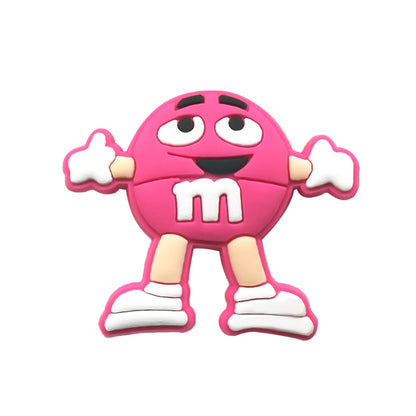 Inspirado en los adornos para zapatos de M&amp;M's