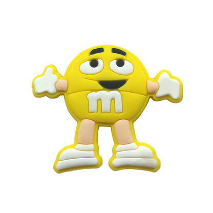 Inspirado en los adornos para zapatos de M&amp;M's