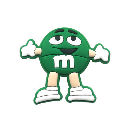 Inspirado en los adornos para zapatos de M&amp;M's