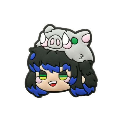 Inspirado en el dije para zapatos de Demon Slayer