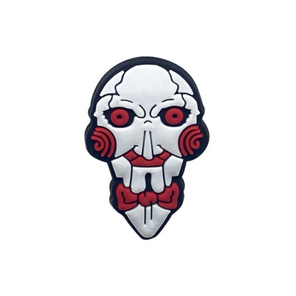 Inspirado en los adornos para zapatos con temática de terror