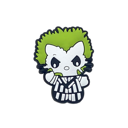 Inspirado en los adornos para zapatos con temática de terror