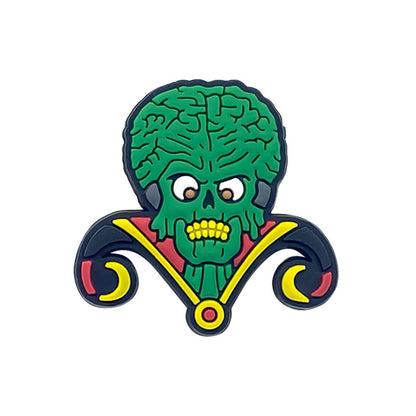 Inspirado en los adornos para zapatos con temática de terror