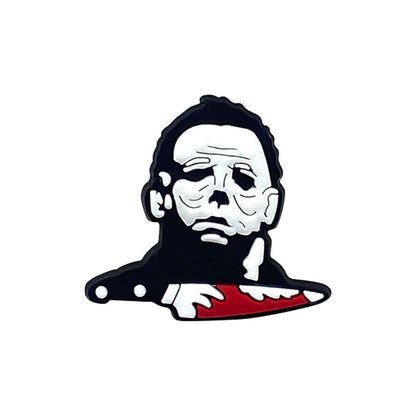 Inspirado en los adornos para zapatos con temática de terror